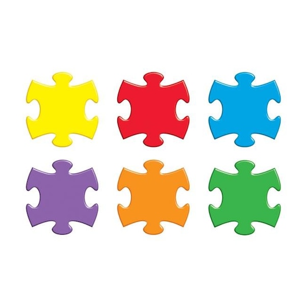 Trend Enterprises Trend Enterprises T-10906-3 Puzzle Pcs Classic Accents Variety Pack - Pack of 3 T-10906-3 - main